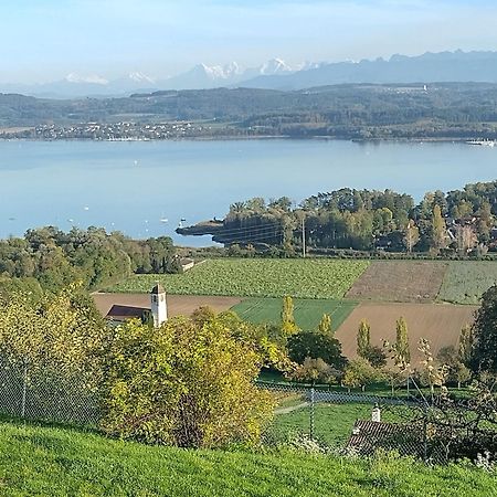 לינה וארוחת בוקר Vully-les-Lacs Swiss Borzoi House מראה חיצוני תמונה